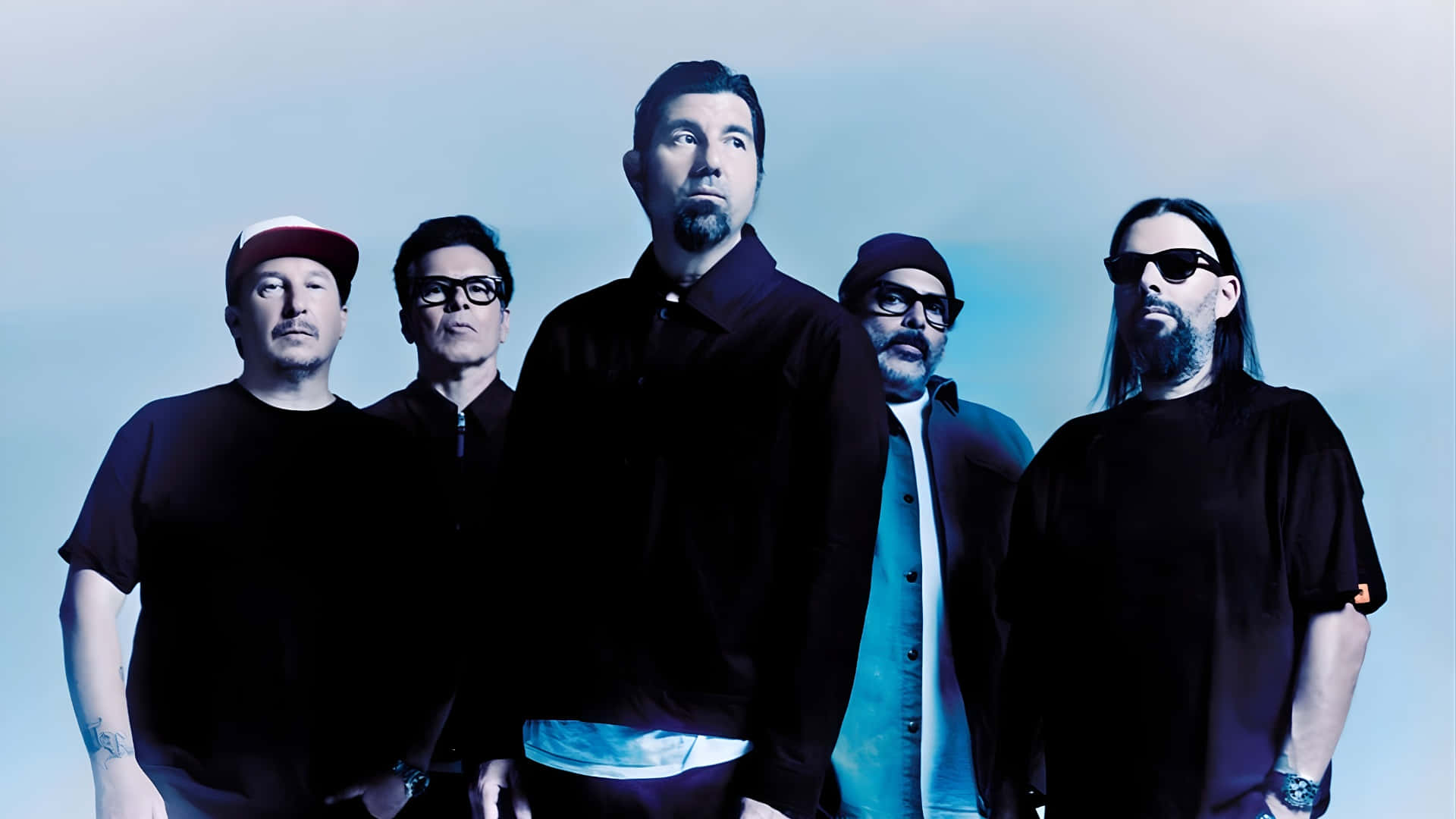 Deftones Band Gruppfoto Wallpaper