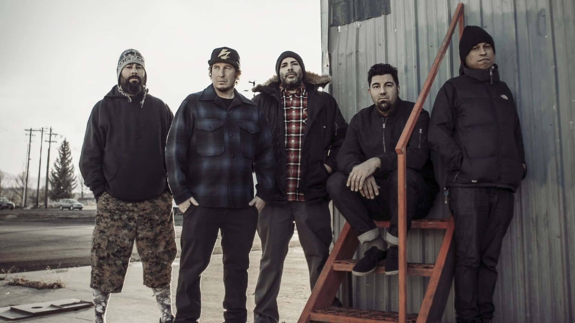 Deftones Band Group Photo Wallpaper