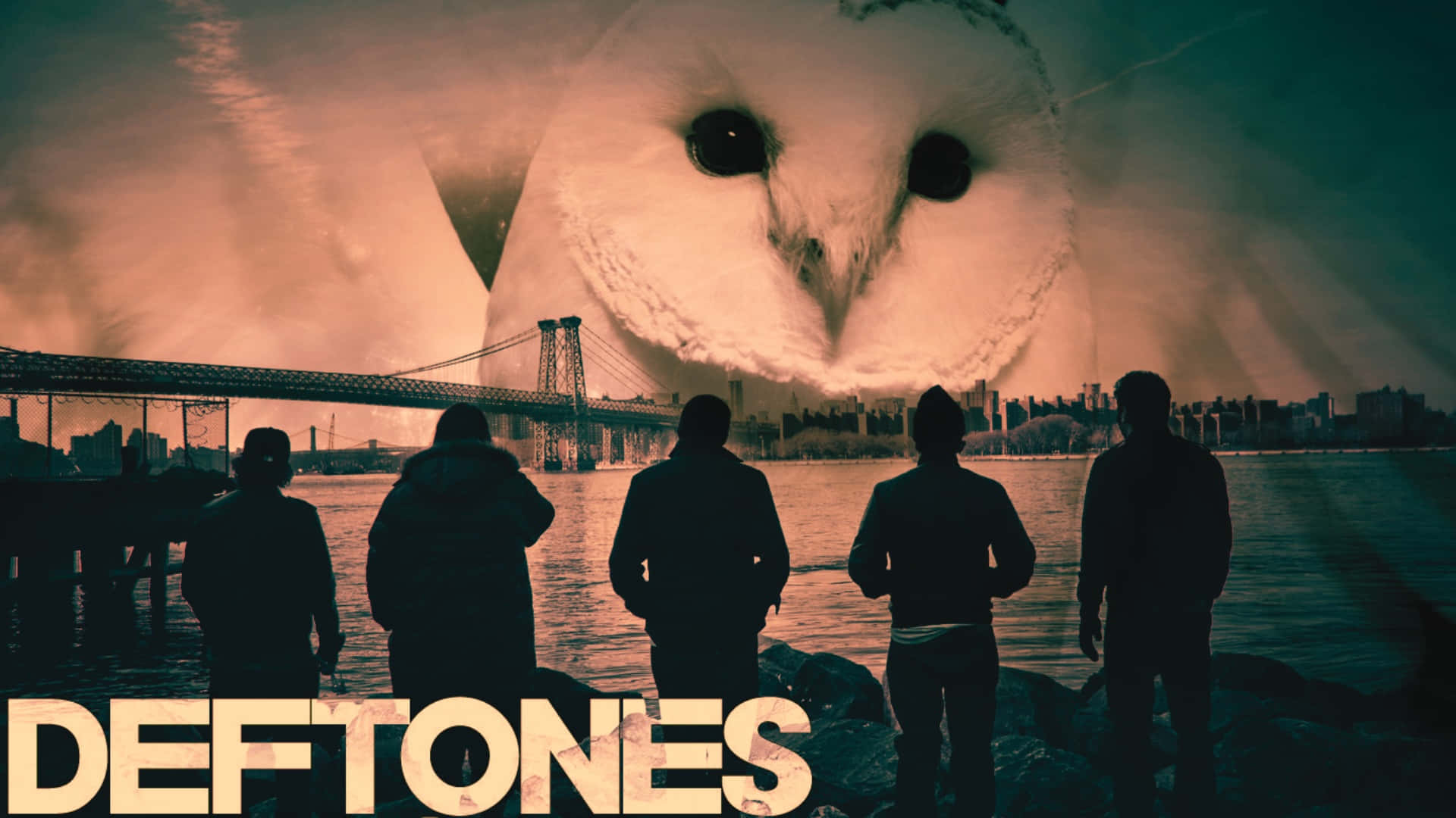 Deftones Band Silhouette Wallpaper