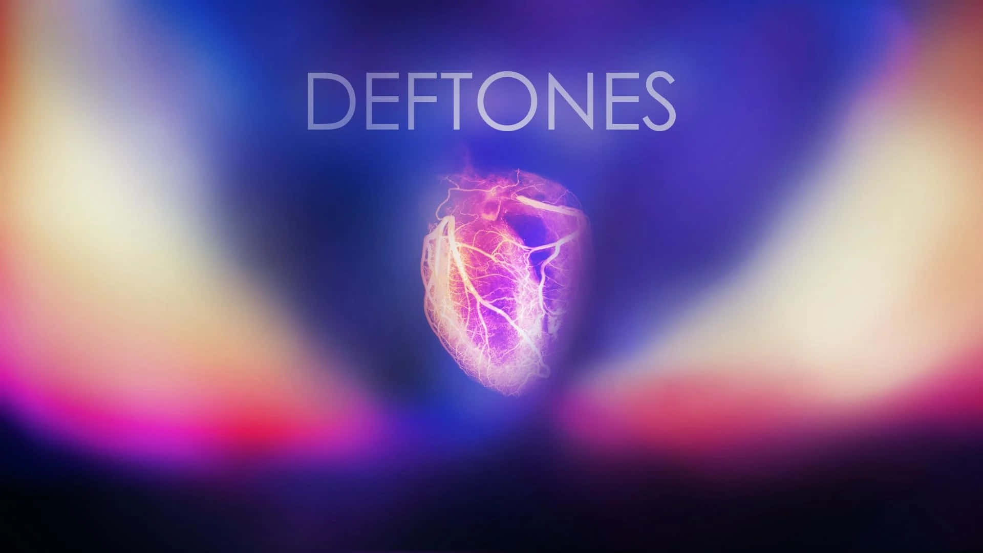 Deftones - A Heart With A Purple Light Wallpaper
