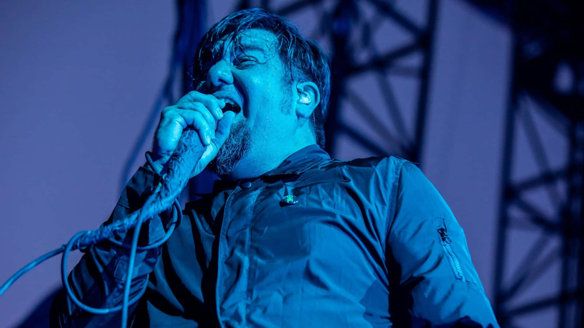 Deftones Live Framträdande Wallpaper