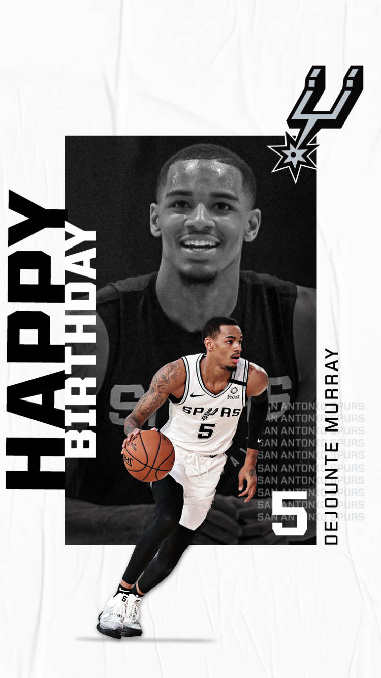 Dejounte Murray with Black Background HD phone wallpaper  Pxfuel