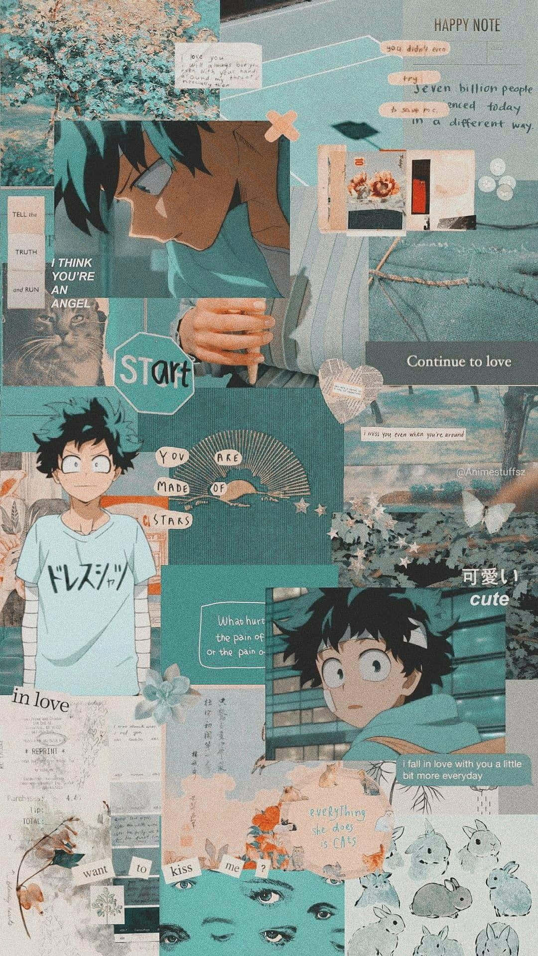 Discover the beauty of Deku Aesthetic Wallpaper