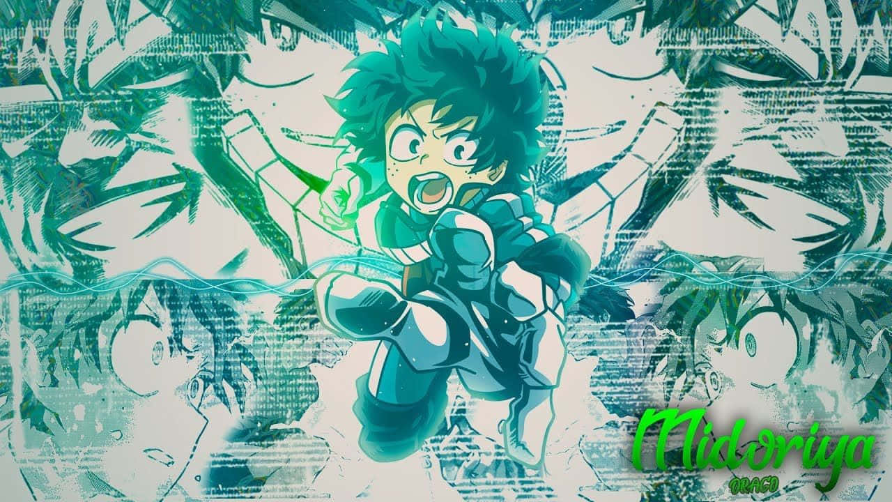 Deku Aesthetic - "There's Always Room For Growth" Wallpaper