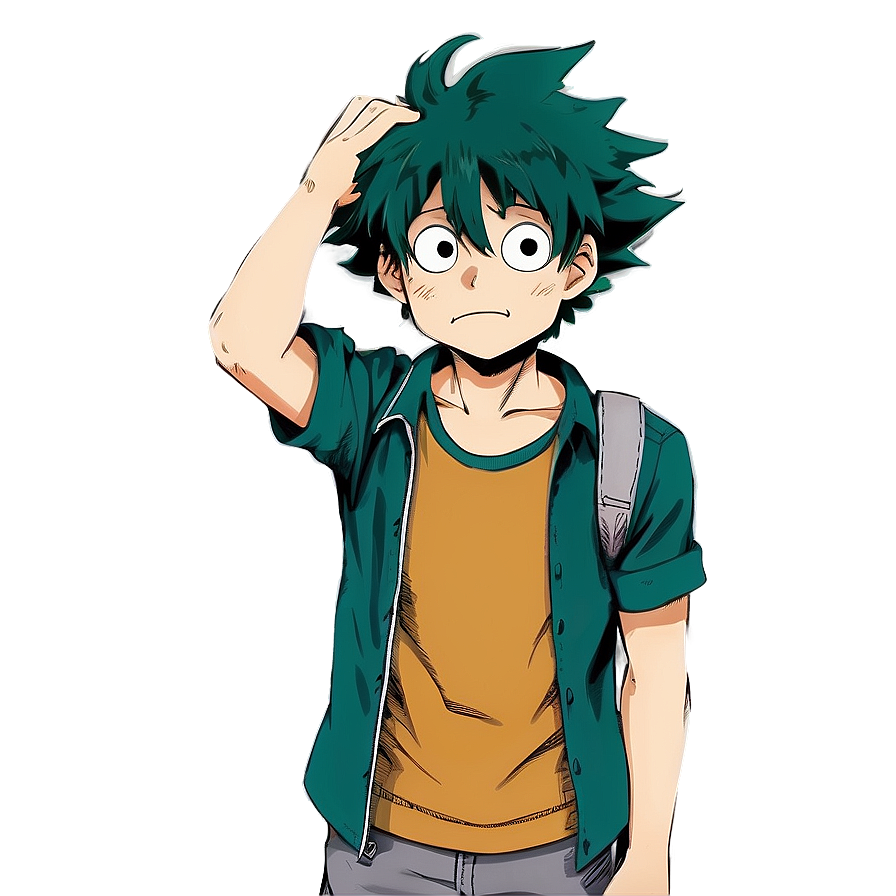 Download Deku Emotional Moment Png 36 | Wallpapers.com