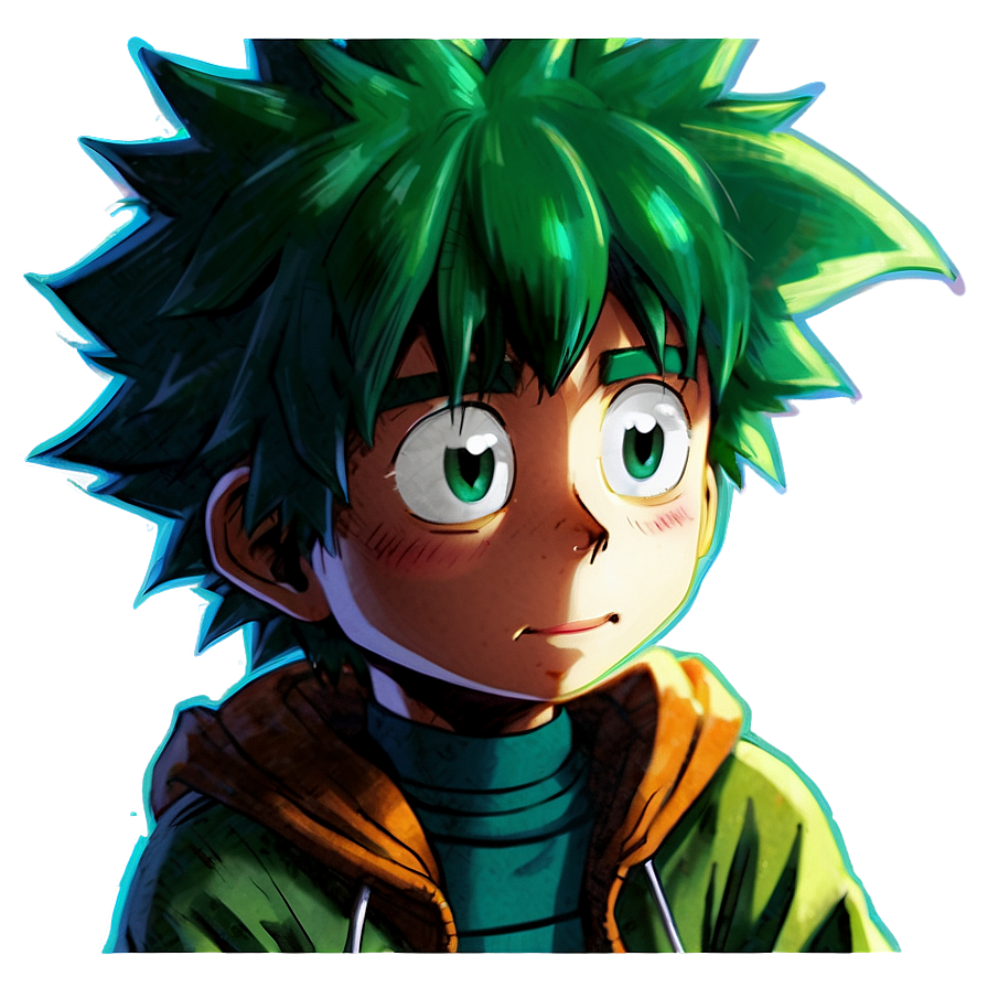 Deku Emotional Moment Png Cdi PNG