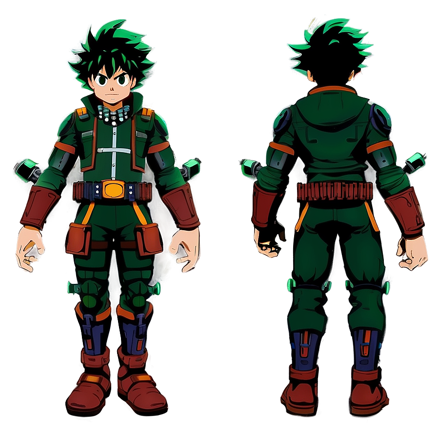 Download Deku First Hero Outfit Png Knp96 | Wallpapers.com