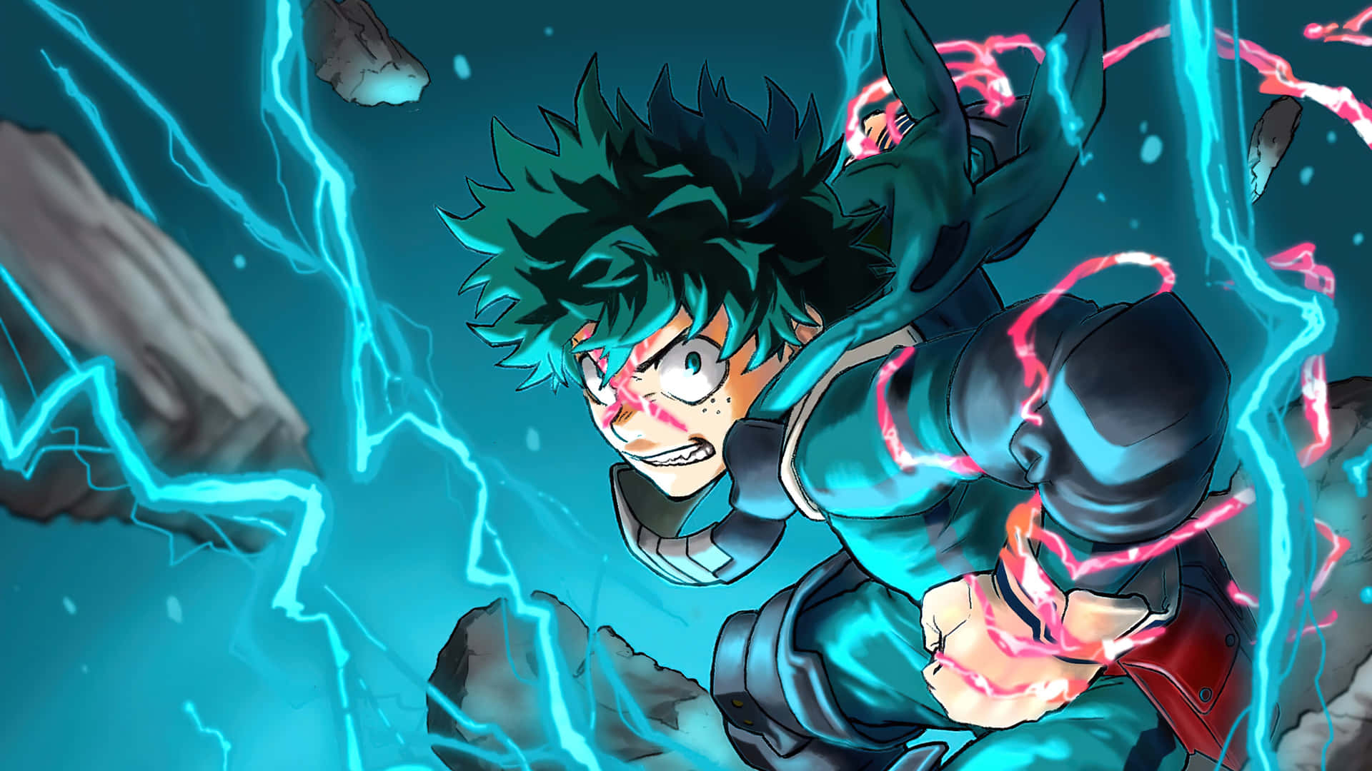 Deku Full Cowl Shockwave Achtergrond