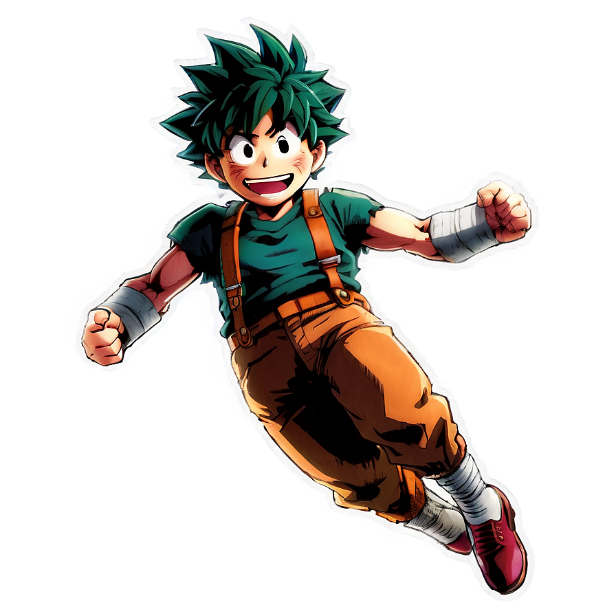 Deku Jumping Png 33 PNG