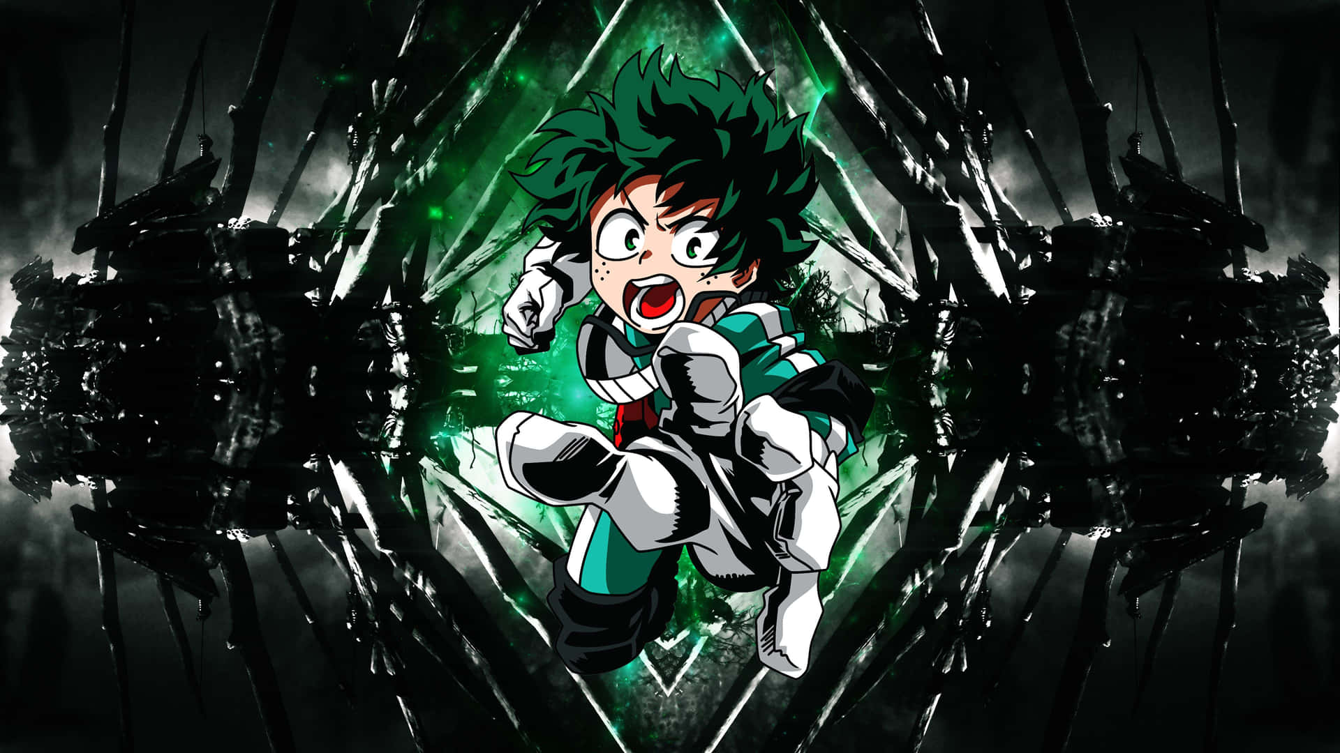 Anime Deku My Hero Academia 3840 X 2160 Papel de Parede
