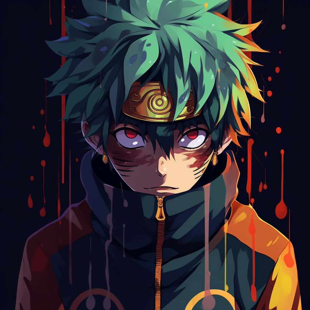 Download Deku Ninja Art Style Wallpaper | Wallpapers.com