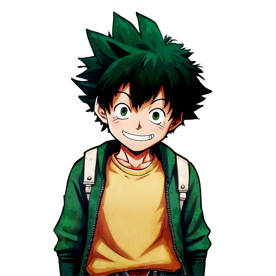 Deku Peace Sign Png Qjj8 PNG