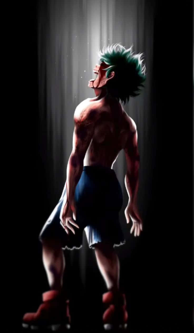 Karya Seni Deku Kekuatan Naik Wallpaper