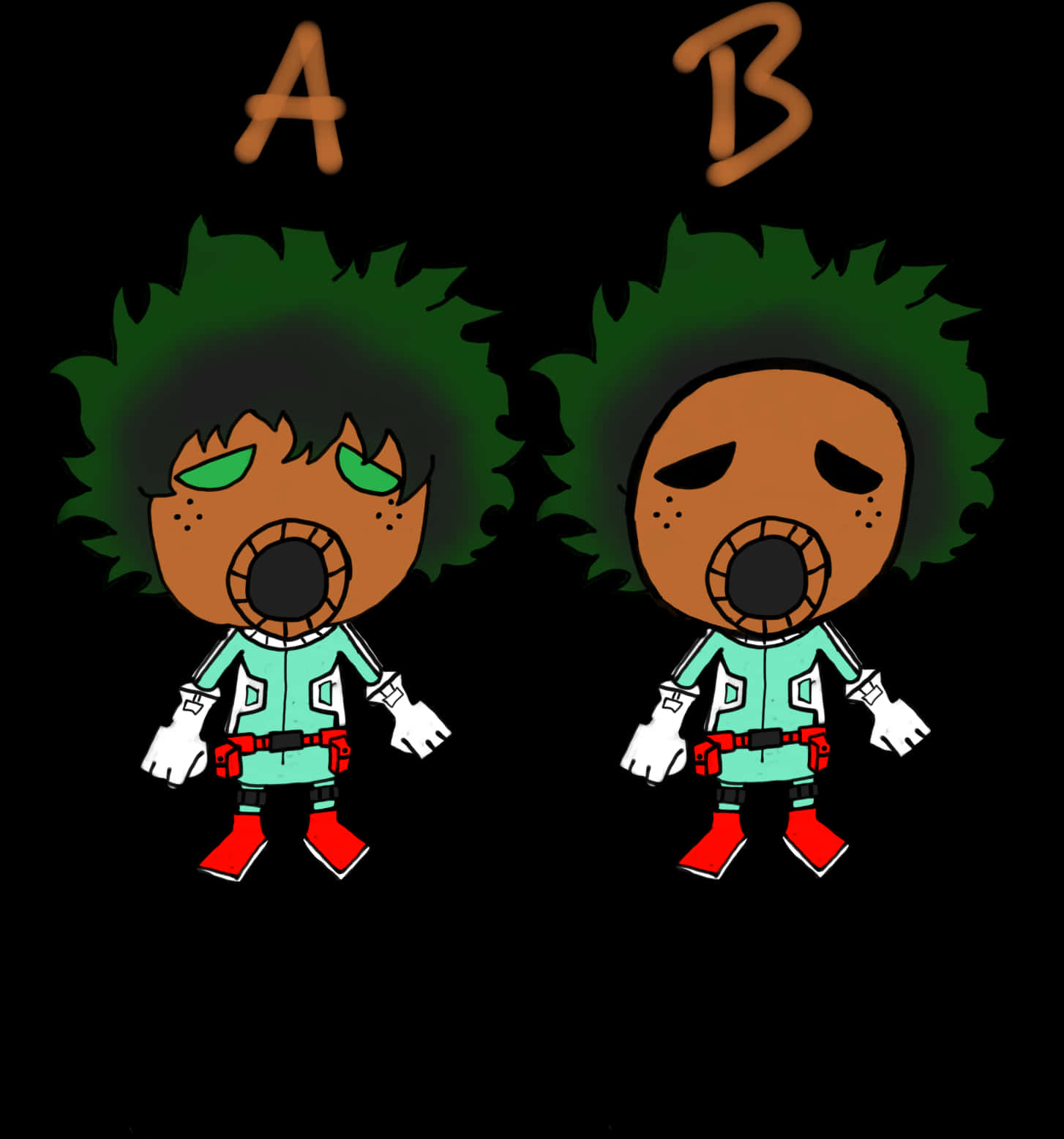 Deku Spotthe Difference PNG