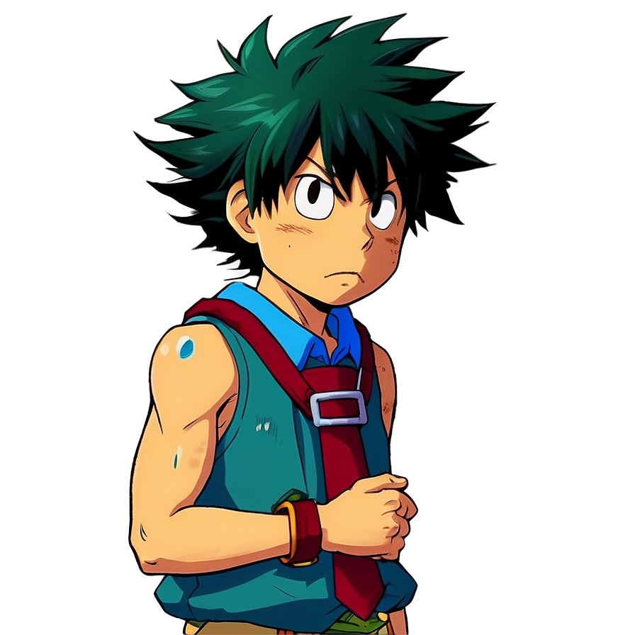 Download Deku Tears Of Determination Png 05062024 | Wallpapers.com