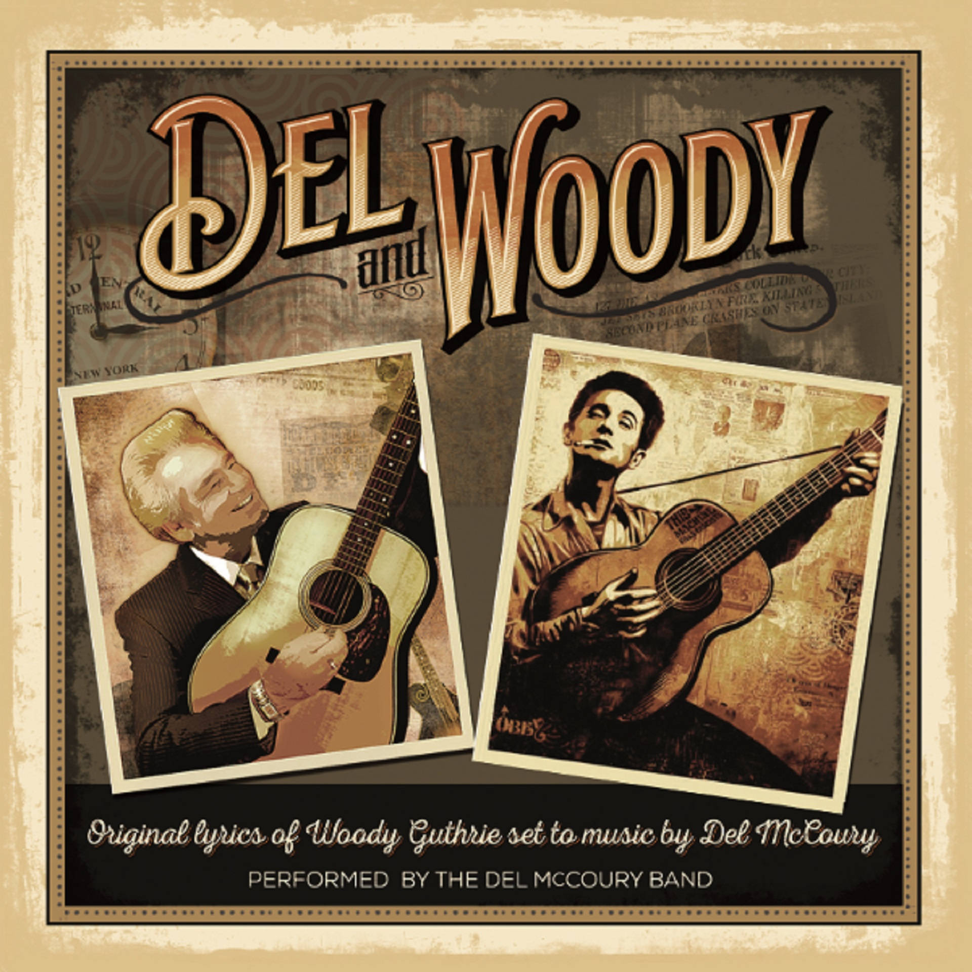 Del Mccoury Och Woody Guthrie Är Utmärkta Alternativ För Musiktema Bakgrundsbilder. Wallpaper