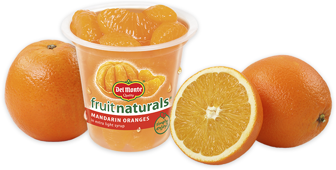 Del Monte Mandarin Oranges Packaging PNG
