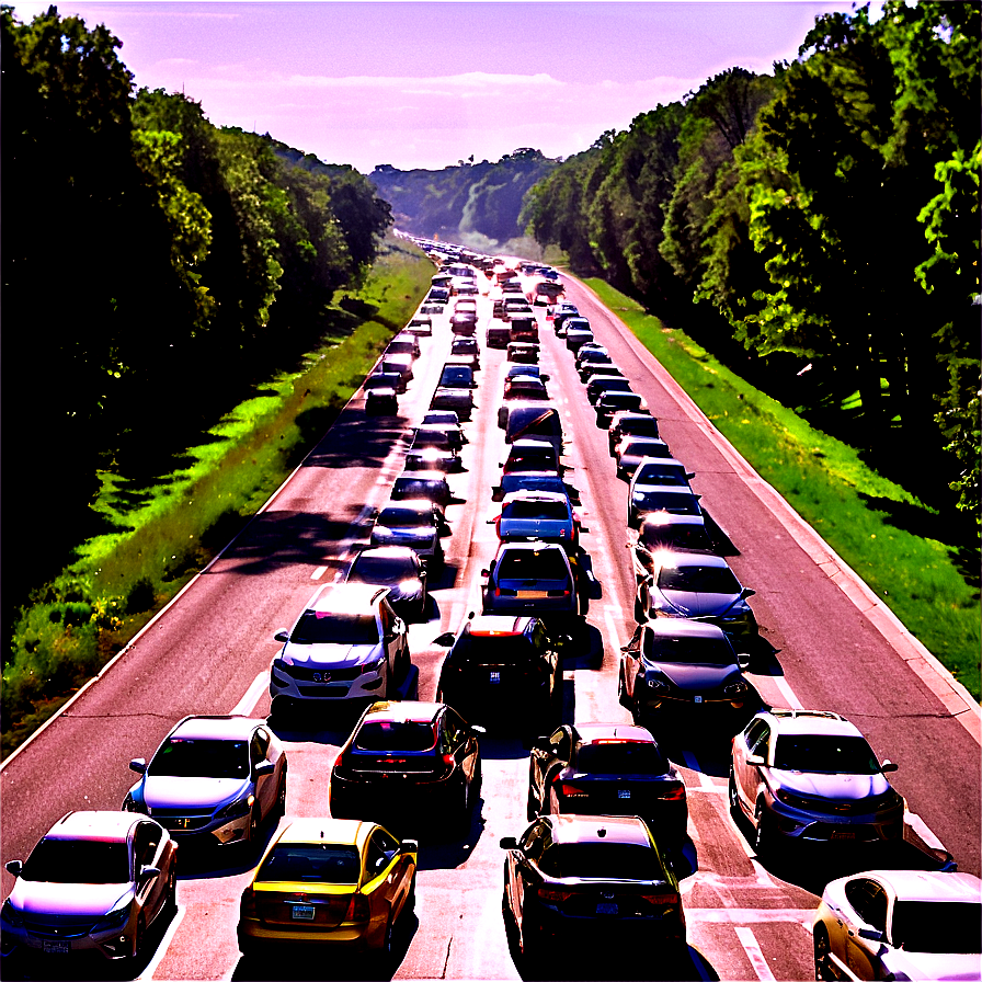 Delaware Traffic Congestion Png Kse50 PNG