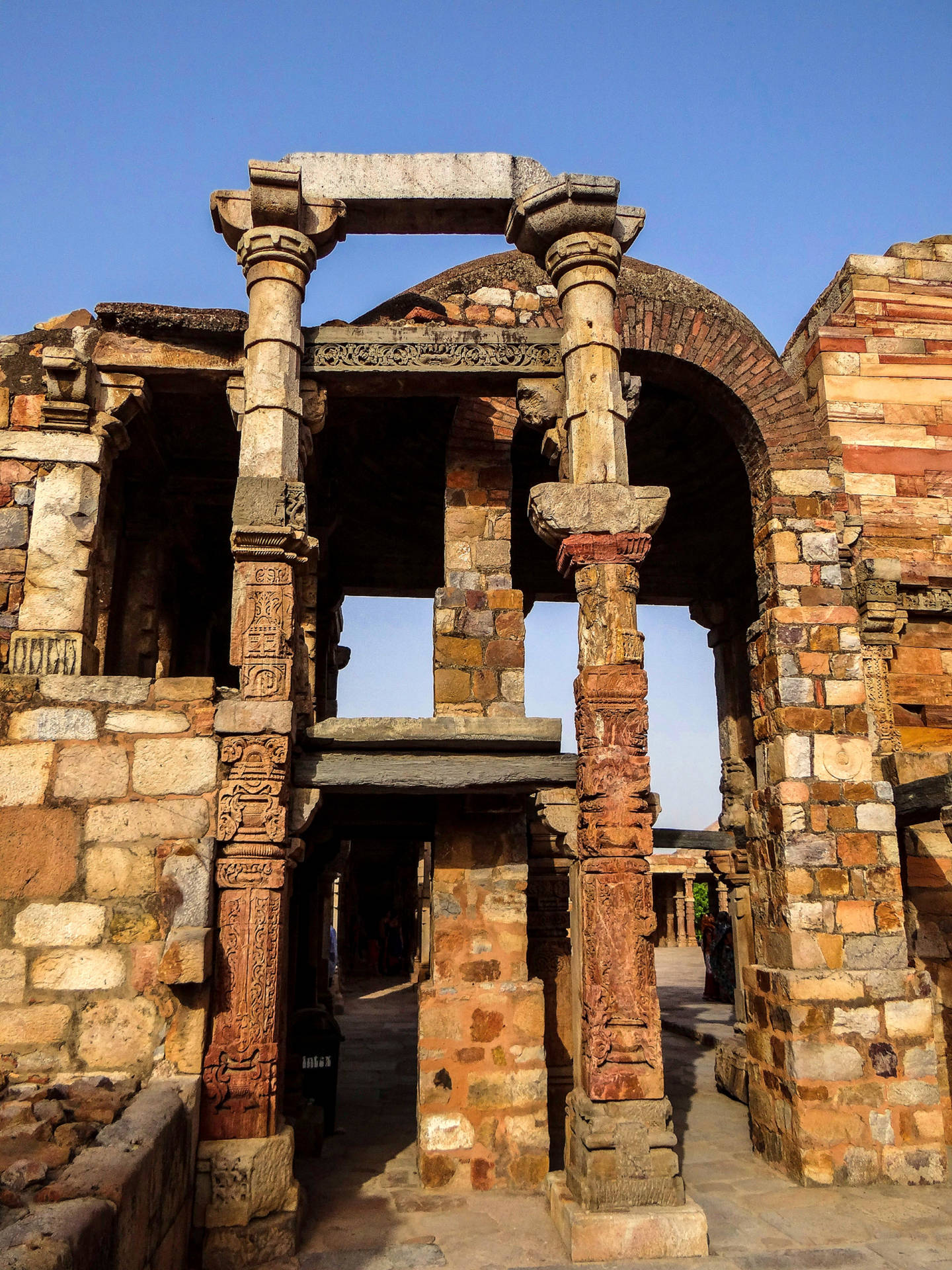 Delhi Qutb Complex Ruins