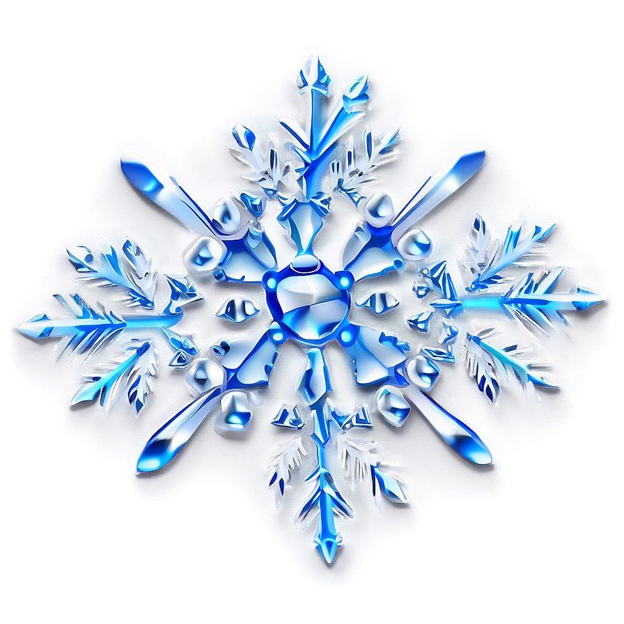 Delicate Frozen Snowflake Png Yqm PNG