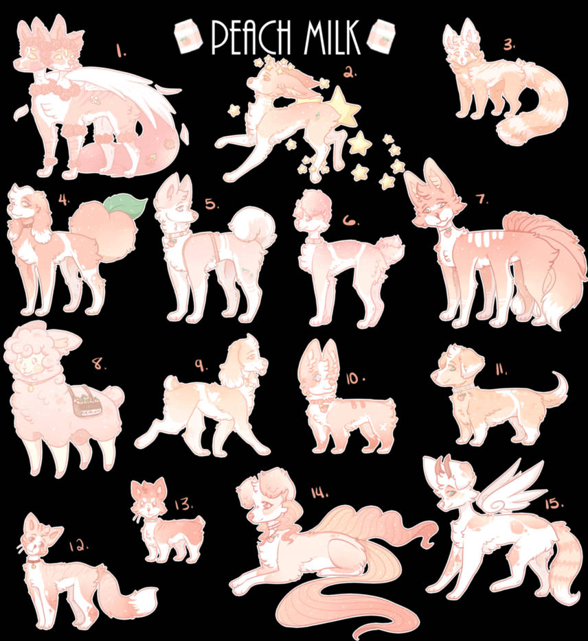 Delicate Peach Pink Dream Wallpaper