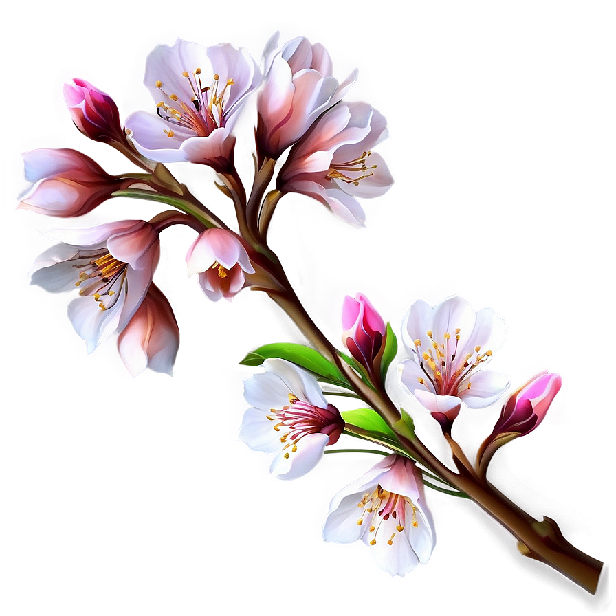 Delicate Spring Blossom Png Lux79 PNG