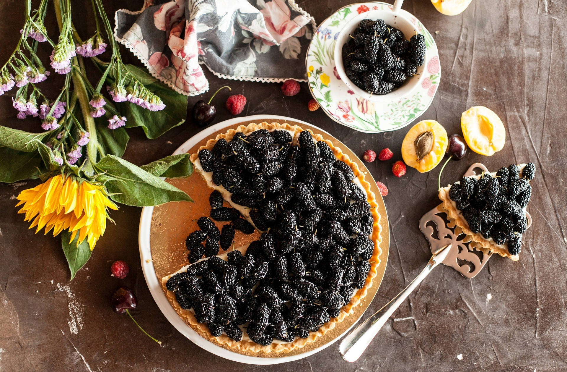 Delicious Blackberry Pie
