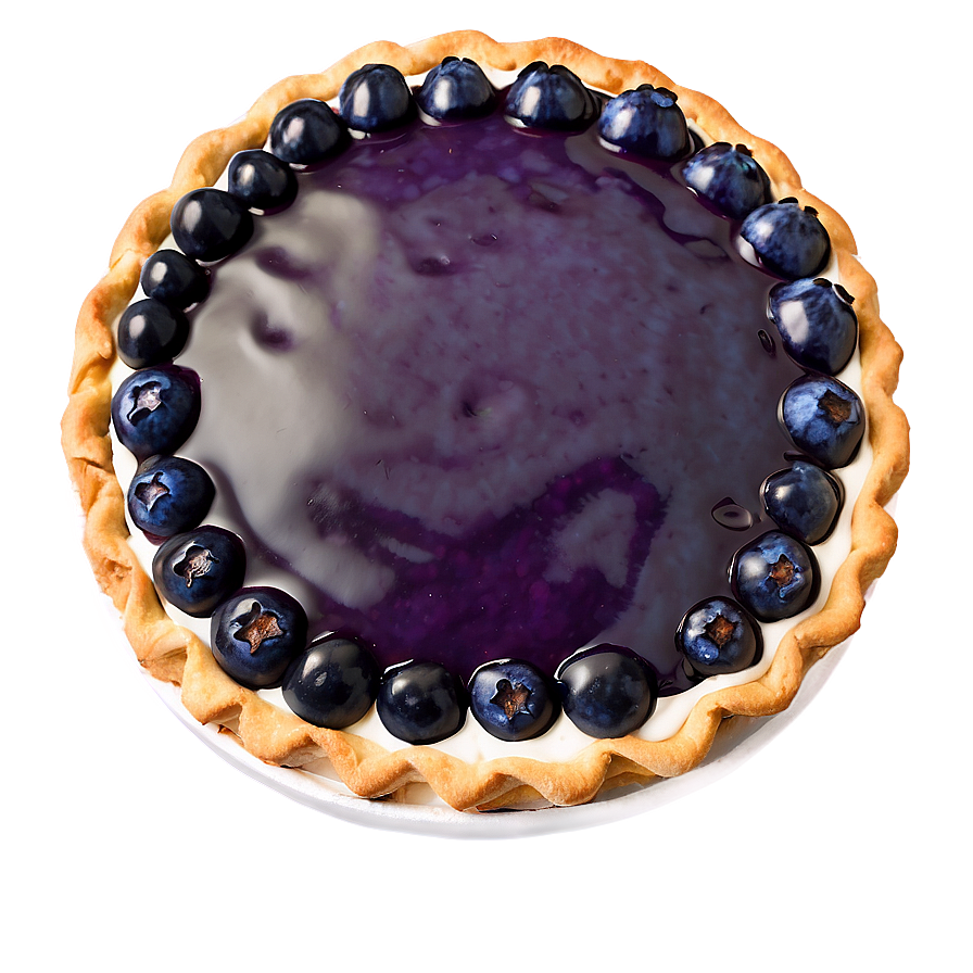 Delicious Blueberry Pie Png 05232024 PNG