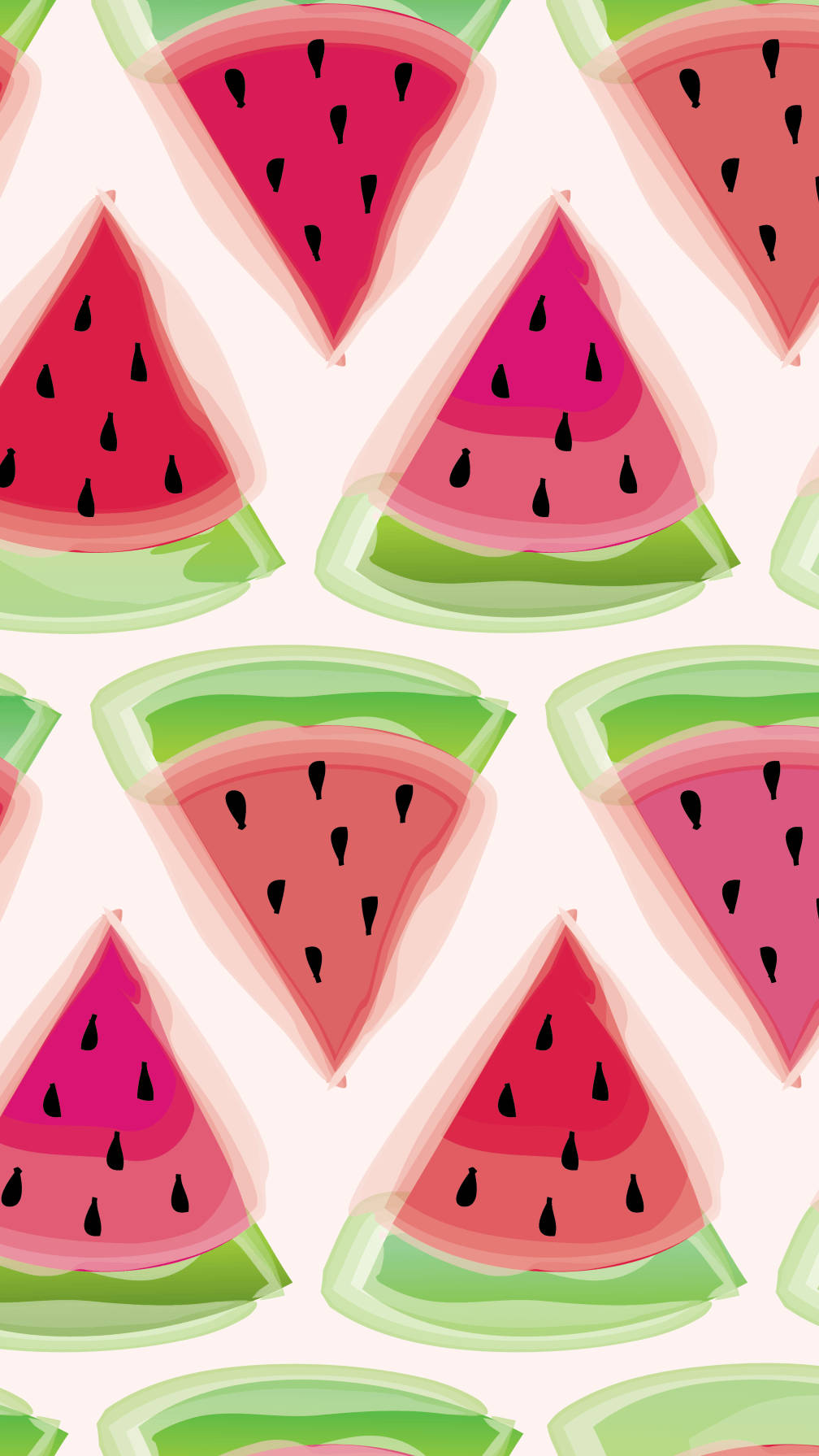 Leckeresüße Wassermelonen-stücke Wallpaper