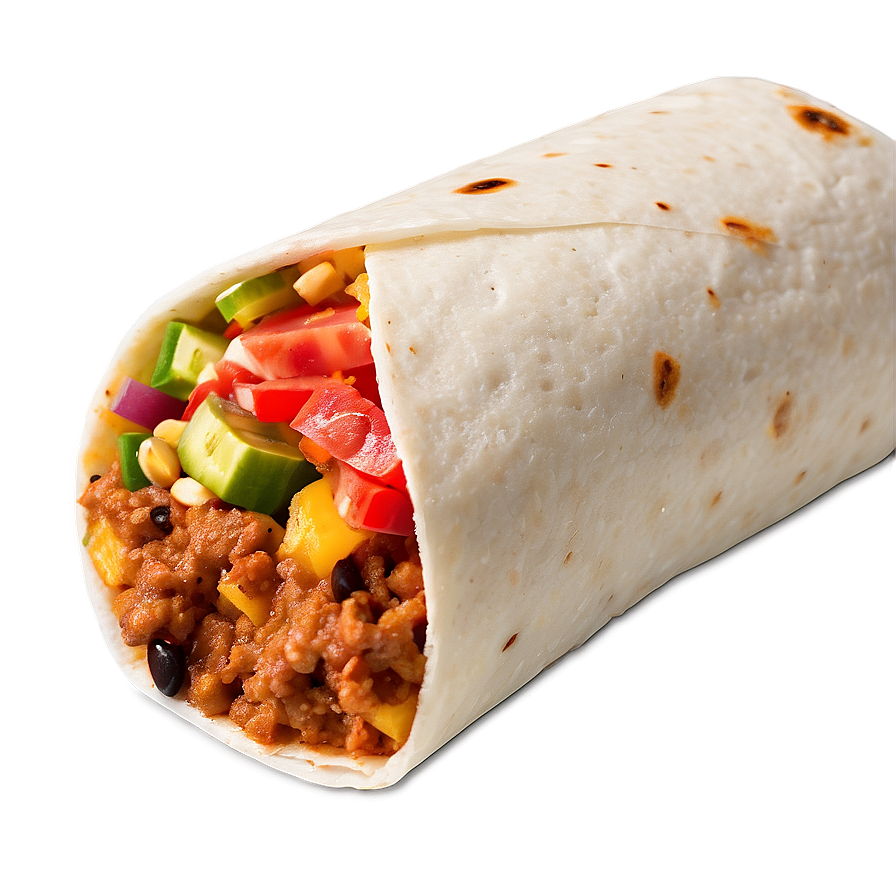 Delicious Mexican Burrito Png 38 PNG