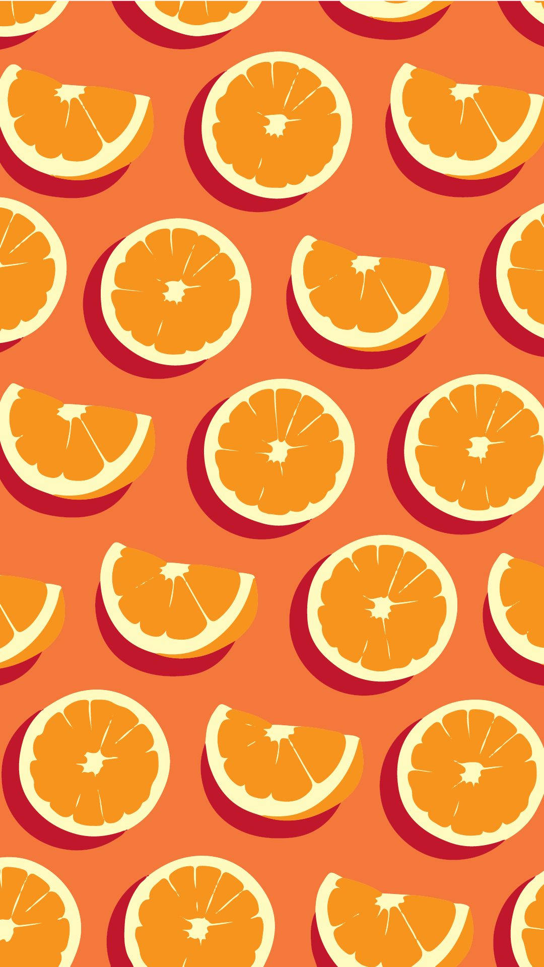 Delicious Orange Fruit Pattern