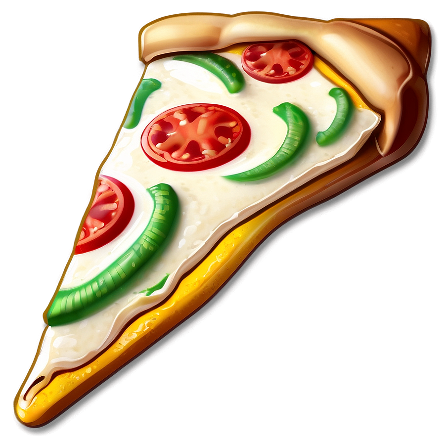 Download Delicious Pizza Slice Sticker Png 17 | Wallpapers.com