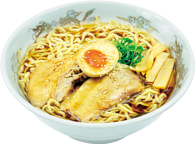 Delicious Ramen Bowlwith Toppings.png PNG