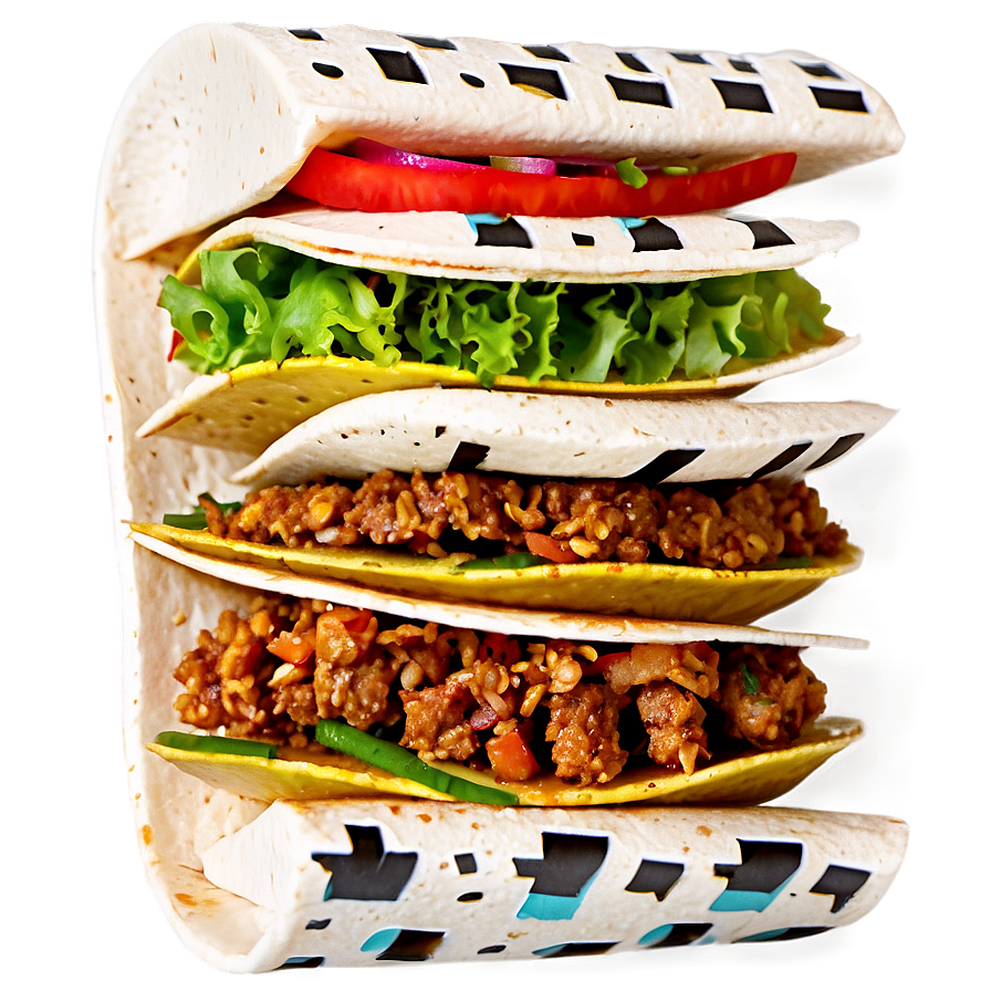 Delicious Tacos Png Wrf PNG