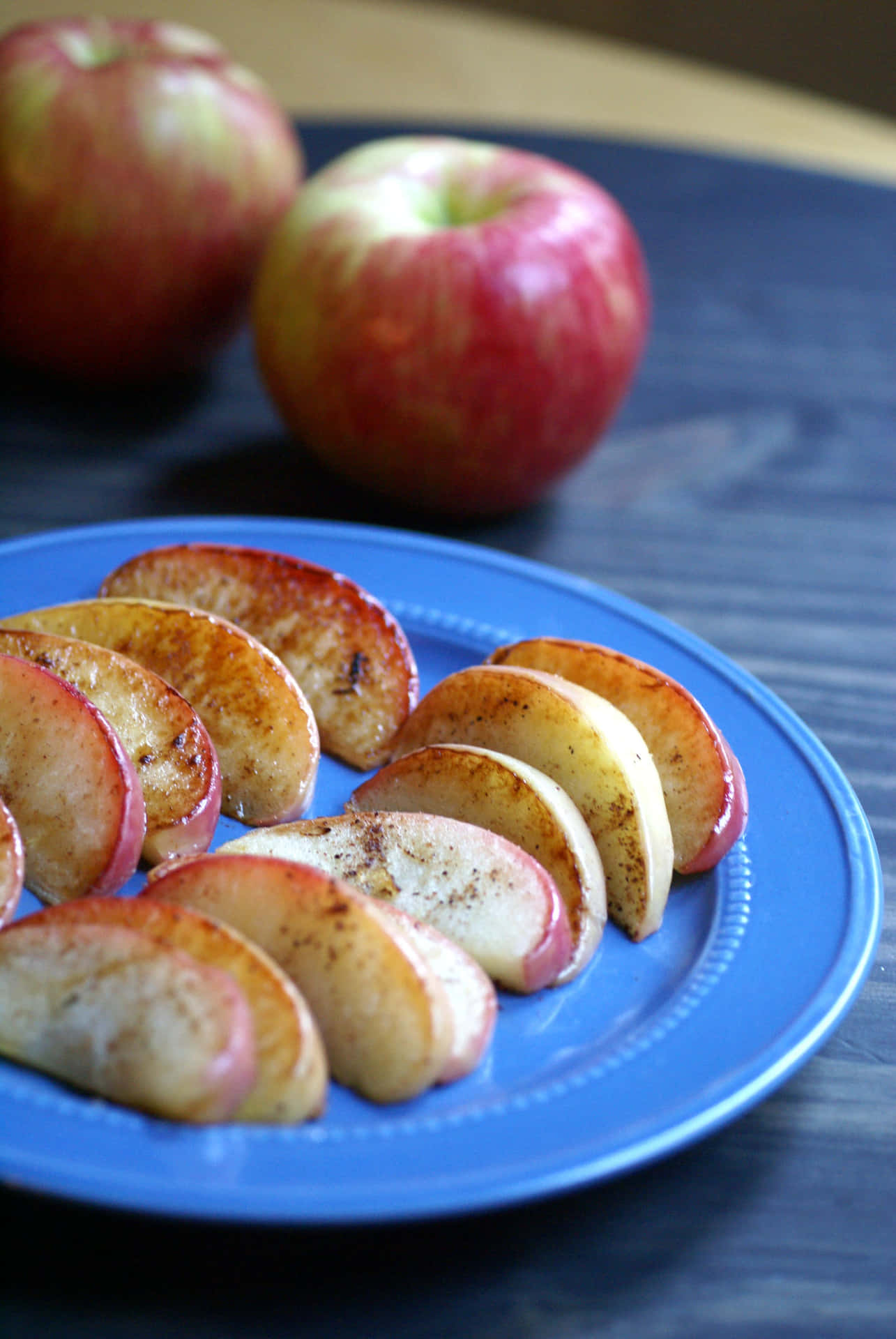 Deliciously Crunchy Apple Snacks Wallpaper