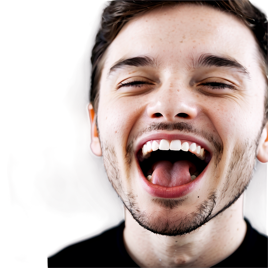 Delighted Face Expression Png Sbw48 PNG