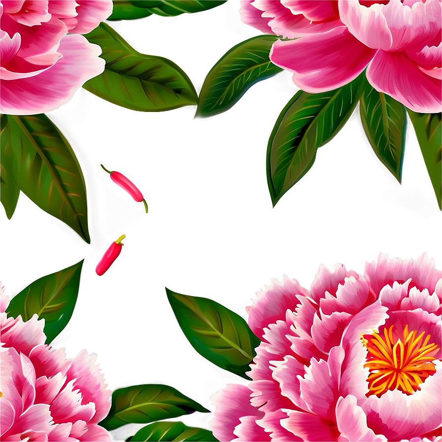 Delightful Peony Picture Png 18 PNG