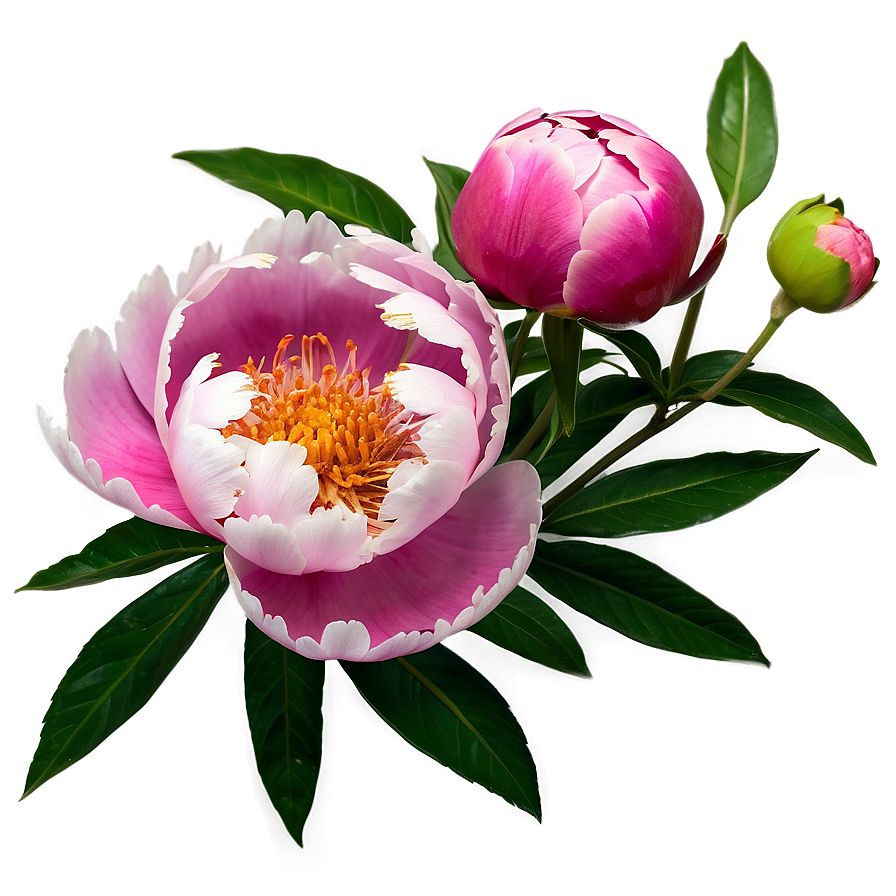 Delightful Peony Picture Png 22 PNG