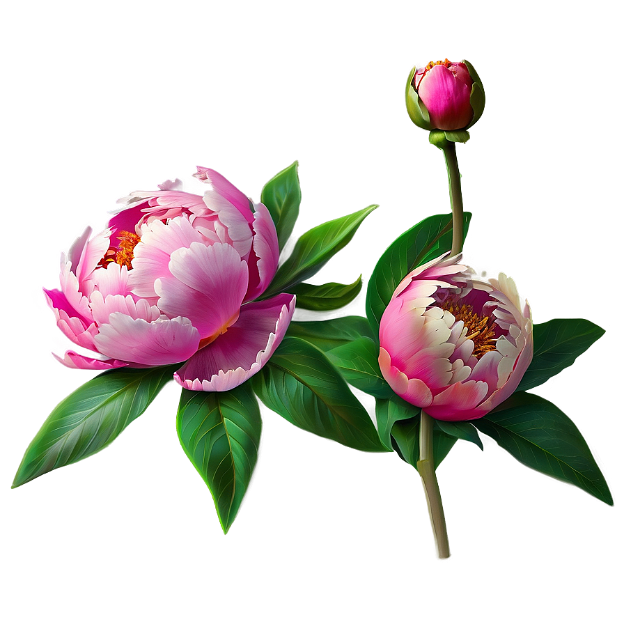 Delightful Peony Picture Png Xus PNG