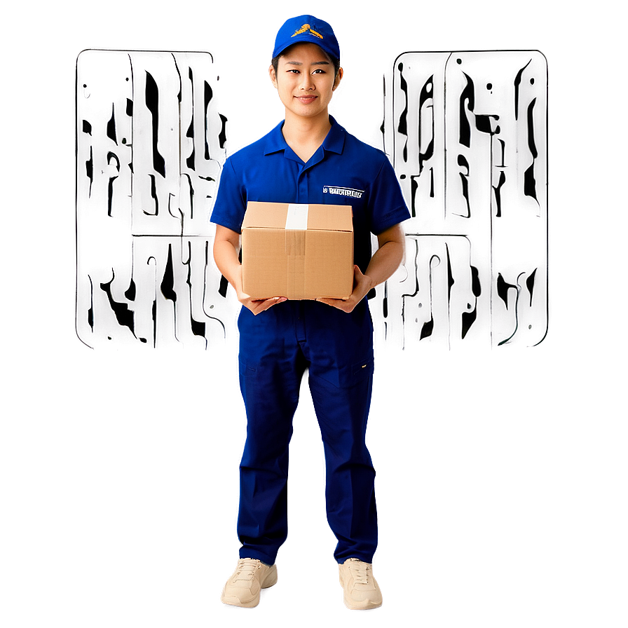 Delivery Service Uniform Png 06252024 PNG