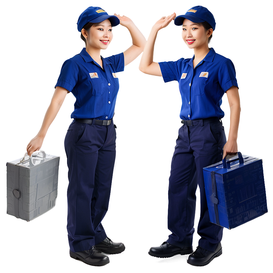 Delivery Service Uniform Png 06252024 PNG