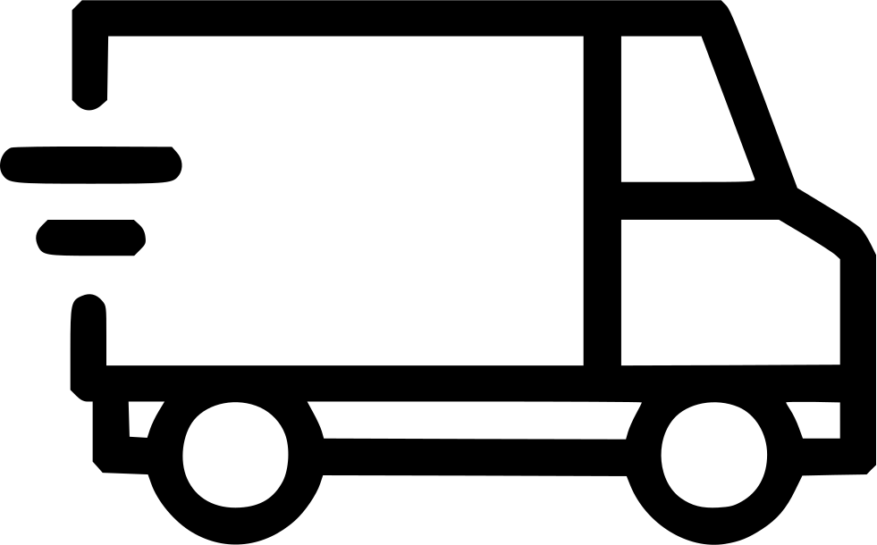 Download Delivery Truck Outline Graphic | Wallpapers.com