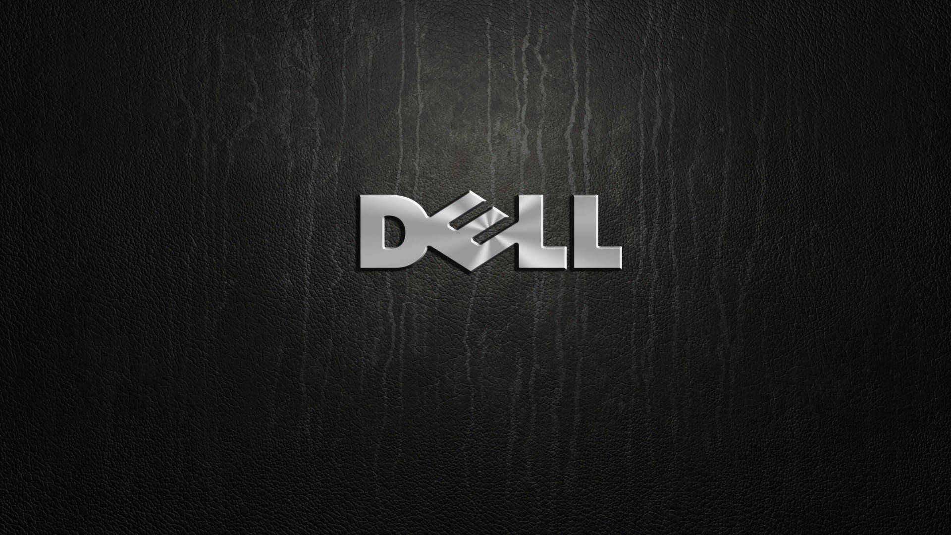Dell 4k Logo On Wood