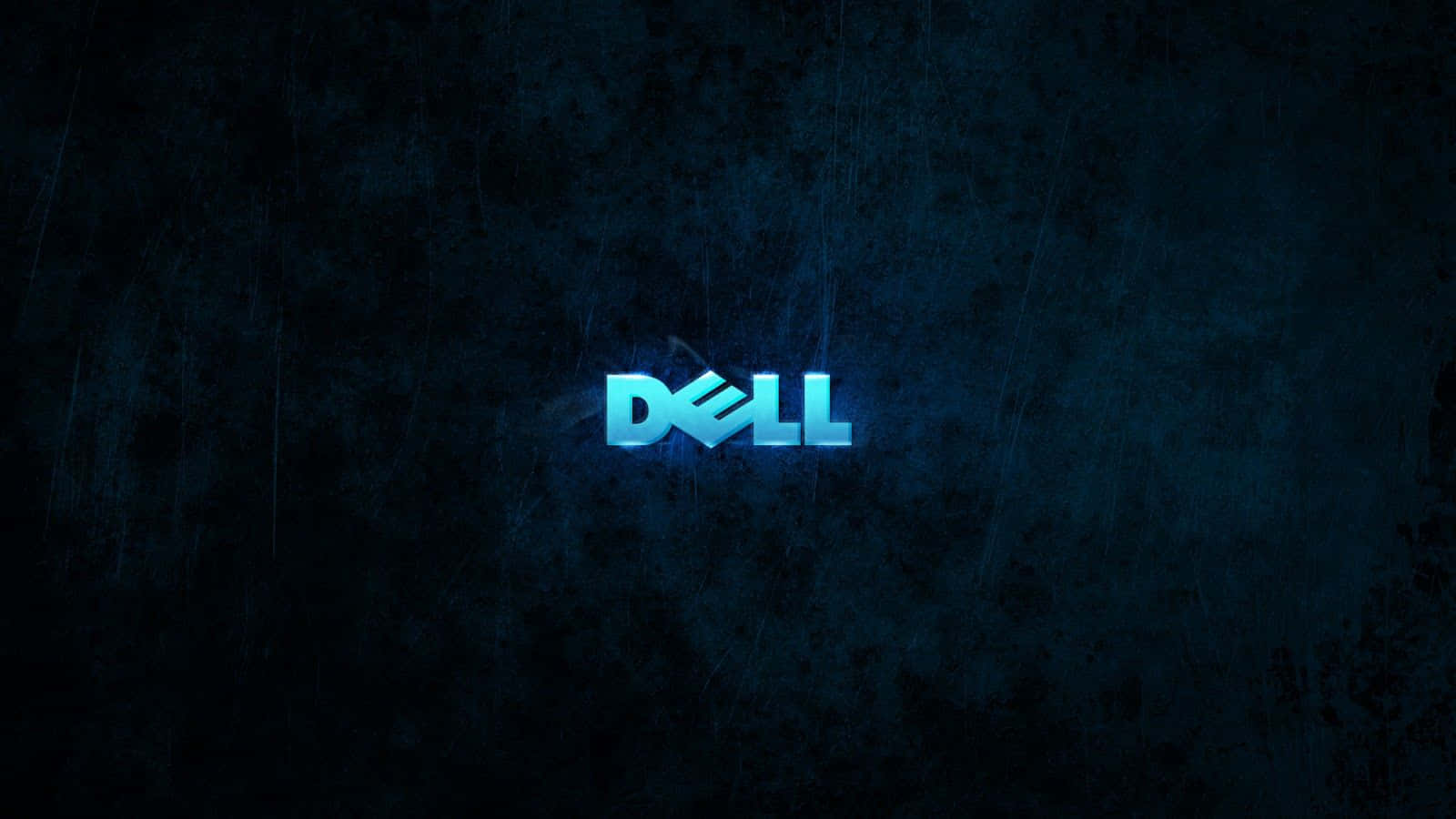 Dell Logo On A Dark Background