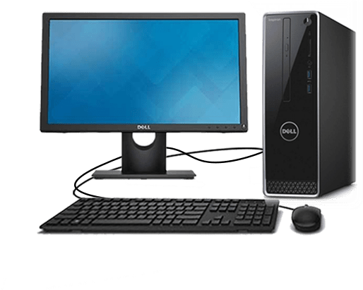 Dell Desktop Setup PNG