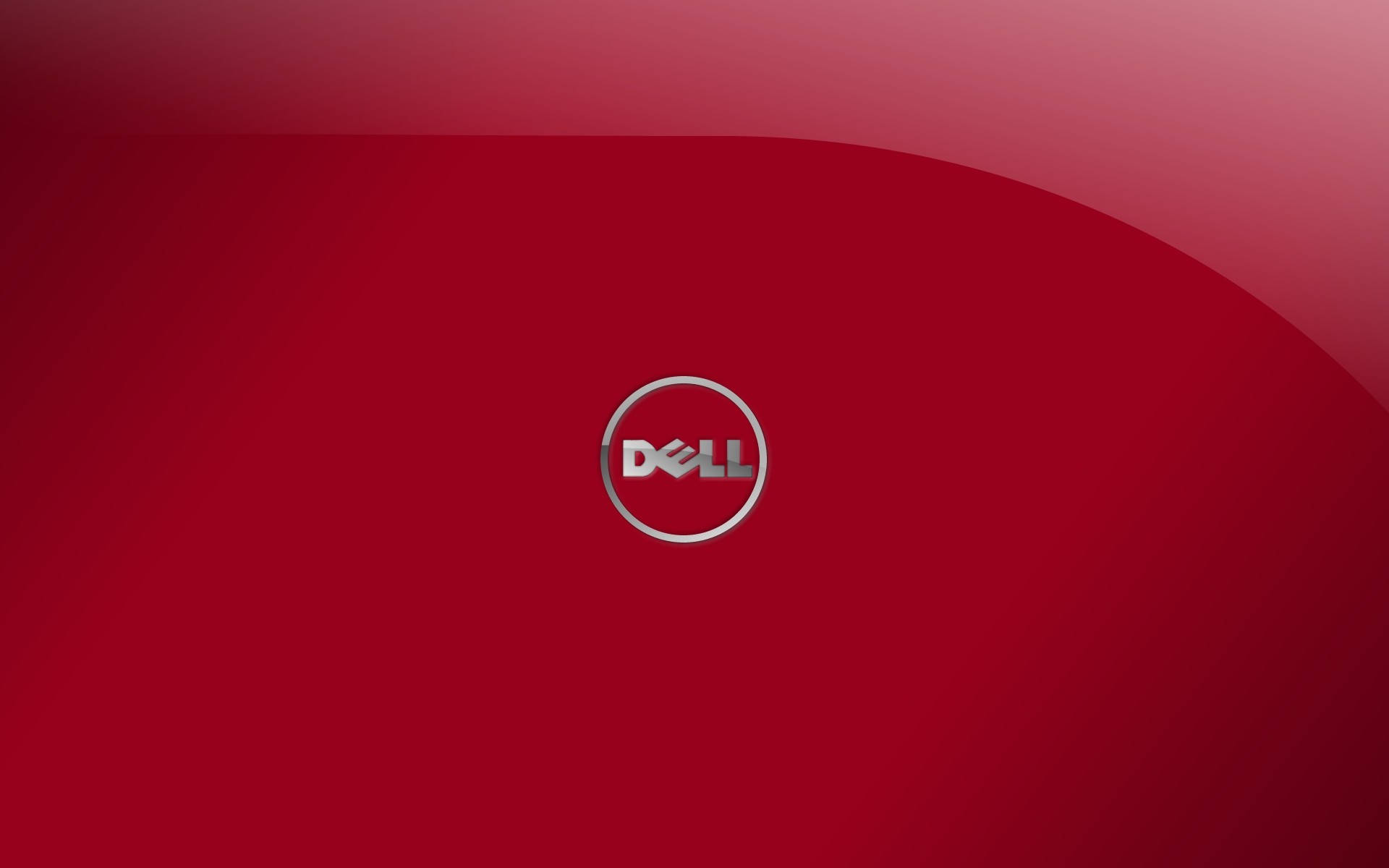 Dell Hd-logo På Bærbar Computer Wallpaper