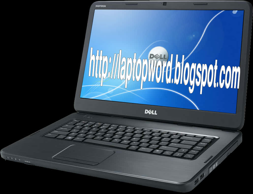 Dell Inspiron Laptop Display PNG
