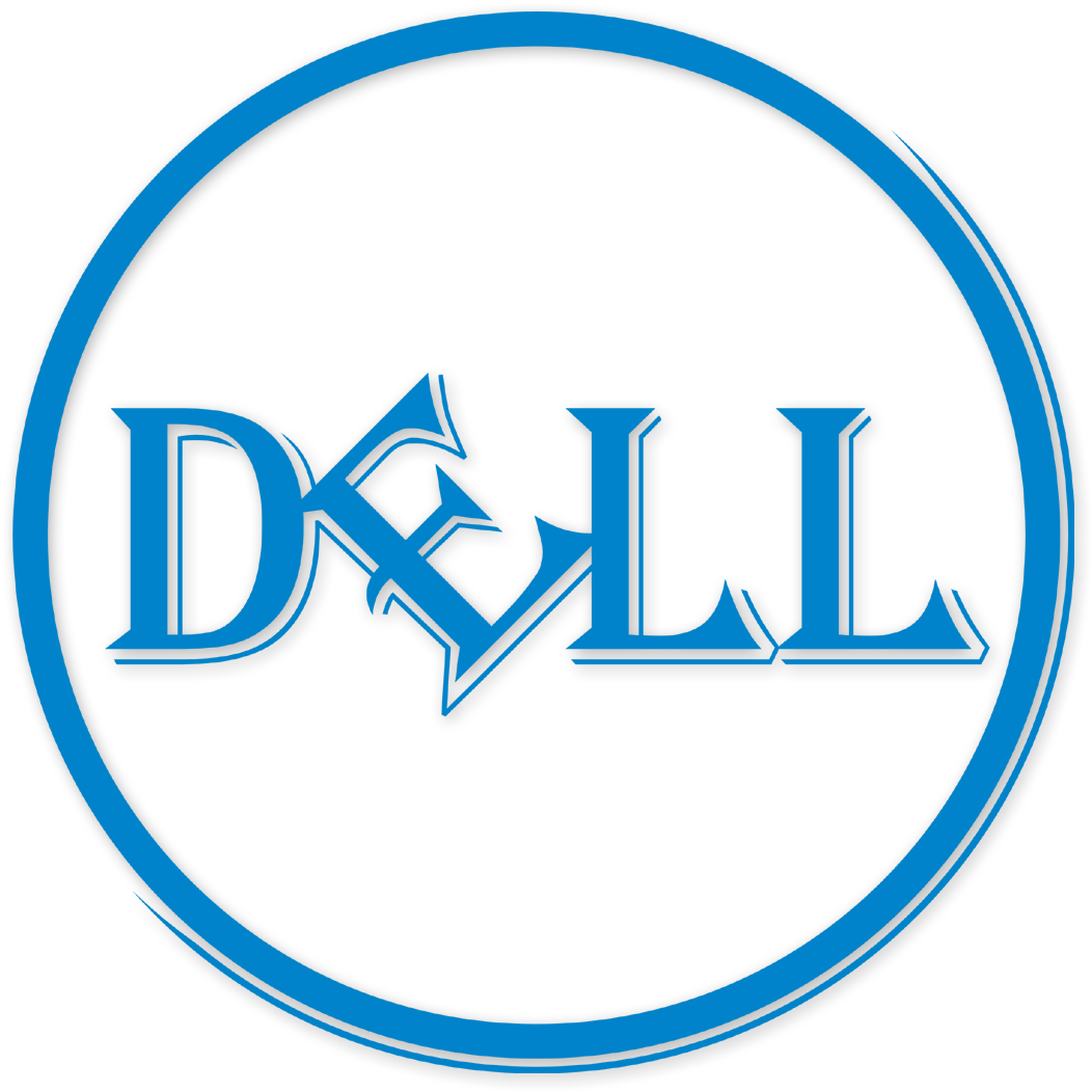 Dell Logo Classic Design PNG