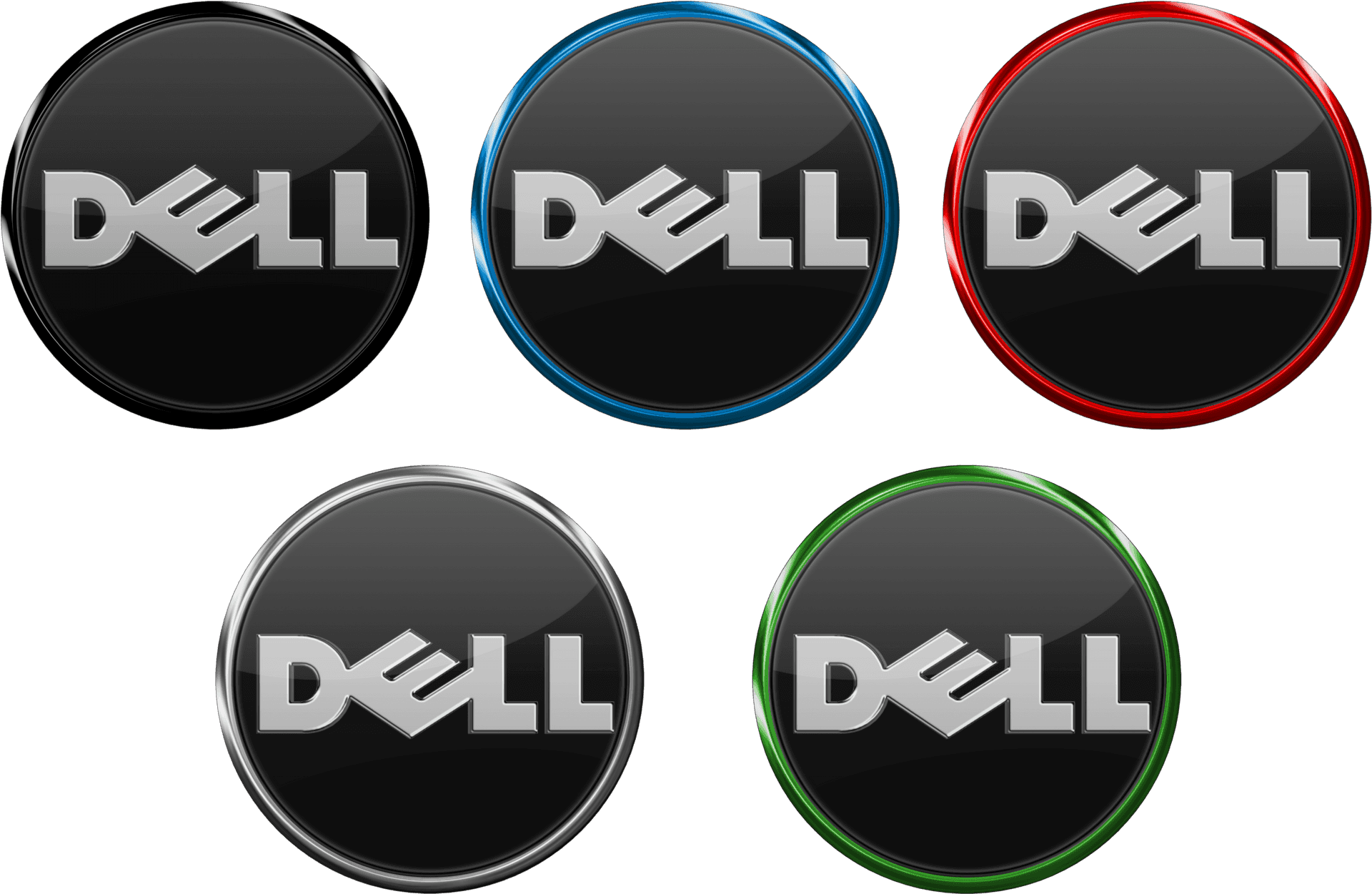 Dell Logo Variations PNG