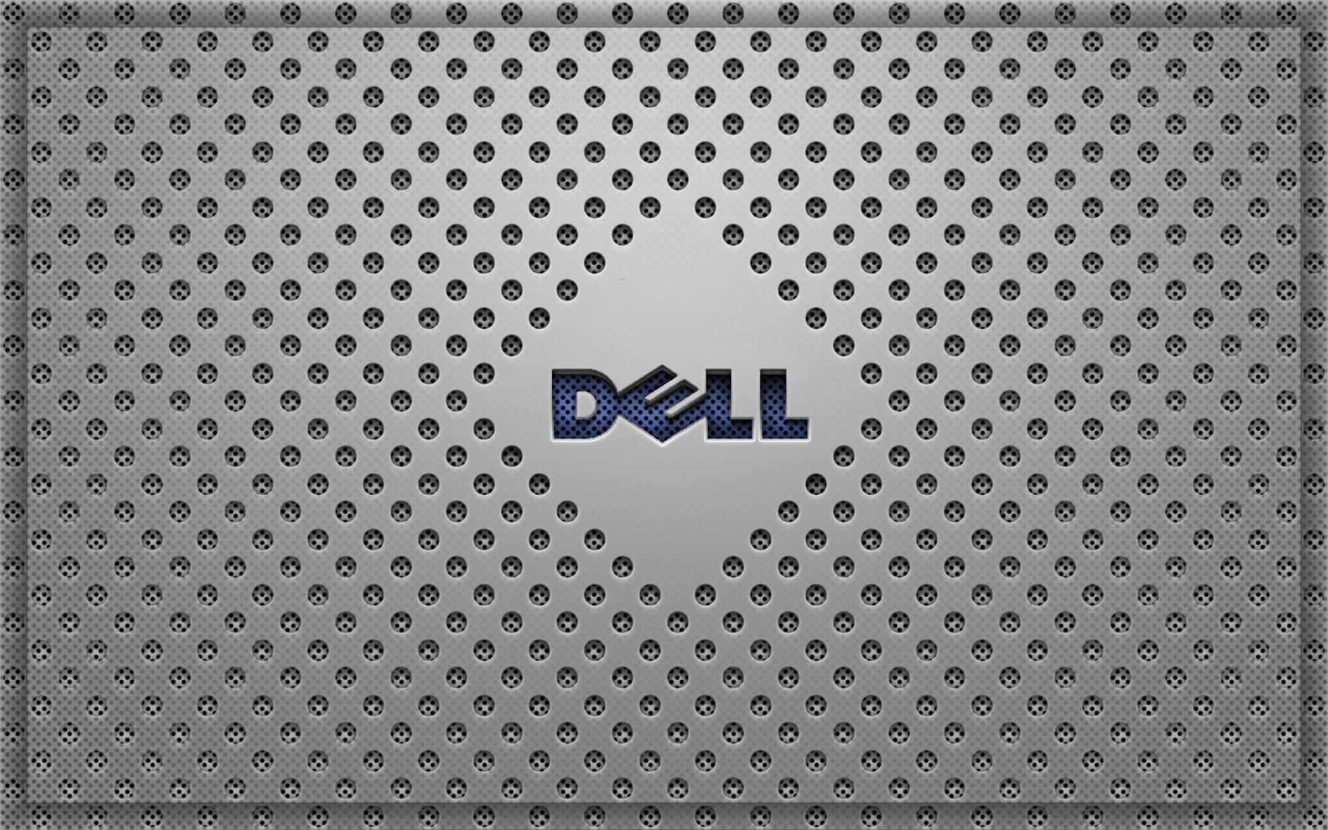 Dells Bärbara Datornät I Silver Wallpaper